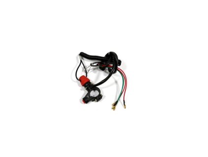 Trhačka na řidítka s chcípákem pro minicross a mini ATV