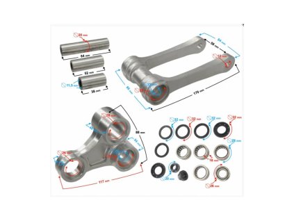 Přepákování kompletní pro Mikilon MZK 250cc