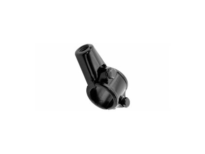 Adaptér zpětného zrcátka M10/1,25 levý závit (22,2 mm průměr) (černý)