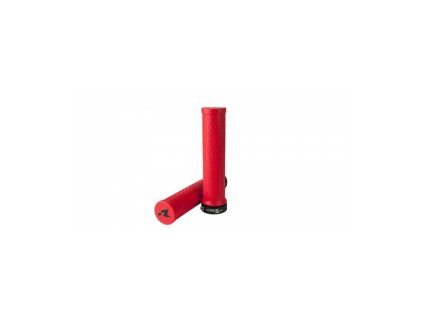 Gripy lock-on R20, RTECH (neon červené, 1 pár)