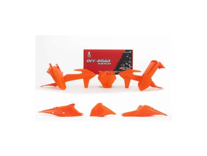 Sada plastů KTM, RTECH (oranžová, 6 dílů, vč. L krytu vzduch filtru)