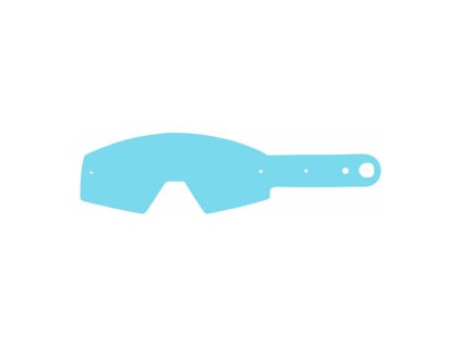 Strhávací slídy plexi pro brýle FOX RACING řady MAIN, Q-TECH (50 vrstev v balení, čiré)
