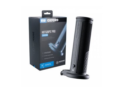 Gripy vyhřívané HOTGRIPS PRO TOURING, OXFORD (s integrovaným ovládáním v rámci gripu)