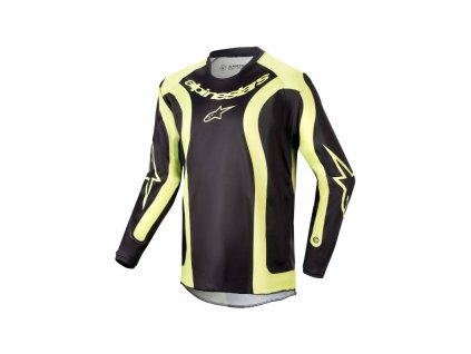 Dres RACER LURV, ALPINESTARS, dětský (černá/žlutá fluo)