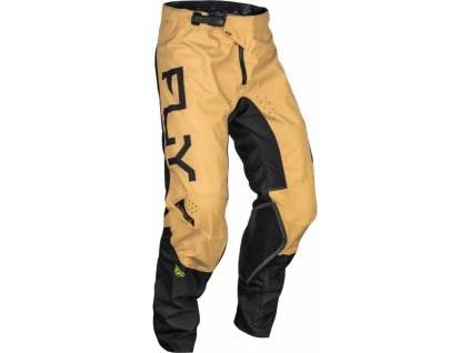 Kalhoty KINETIC RELOAD, FLY RACING - USA 2024 (okrová/černá/hi-vis)