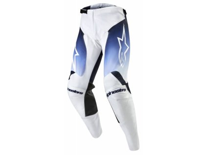 Kalhoty RACER HOEN, ALPINESTARS (bílá/modrá) 2024