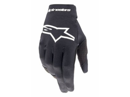 Rukavice RADAR, ALPINESTARS (černá/bílá) 2024