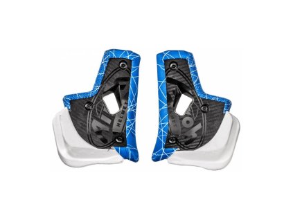 Lícníce interiéru pro přilby AVIATOR 2.3 s HYDRA systémem, AIROH (modrá)