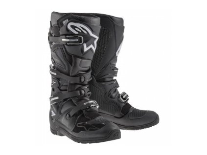 Boty TECH 7 ENDURO, ALPINESTARS (černé) 2025