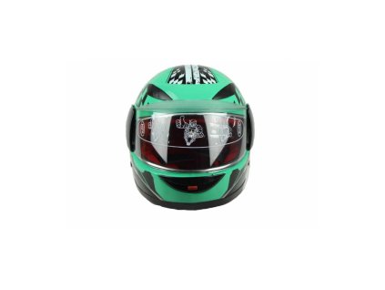 Přilba dětská integral XTR 501 - zelená - XS (47-48cm)