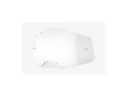 Plexi Racecraft 2/Accuri 2/Strata 2, 100% - USA (čiré, Anti-fog)
