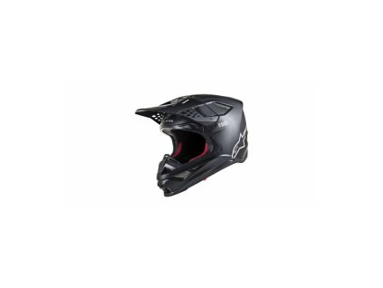 Přilba SUPERTECH S-M8 SOLID, ALPINESTARS (černá matná)