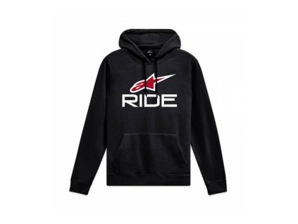 Mikina RIDE 4.0, ALPINESTARS (černá/bílá/červená)