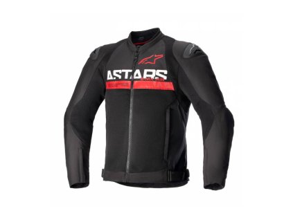 Bunda SMX AIR, ALPINESTARS (černá/červená fluo) 2025