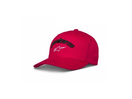 Kšiltovka ARCSTARS, ALPINESTARS (červená)