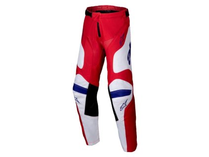 Kalhoty RACER VEIL, ALPINESTARS, dětské (červená/bílá) 2025
