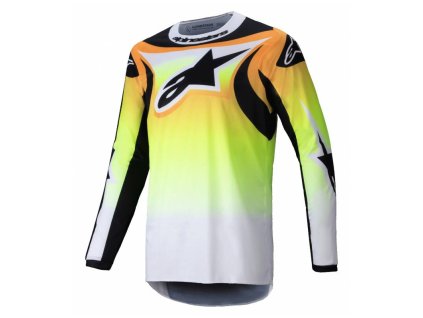 Dres FLUID WURX, ALPINESTARS (žlutá/černá) 2025