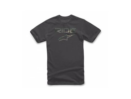 Triko RIDE 2.0 CAMO TEE krátký rukáv, ALPINESTARS (černá)