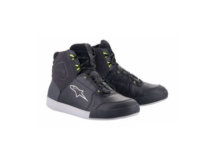 Boty CHROME DRYSTAR, ALPINESTARS (černá/tmavě šedá/žlutá fluo) 2025