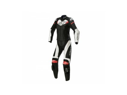 Dvoudílná kombinéza STELLA GP PLUS 2, ALPINESTARS (černá/bílá/červená)