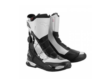 Boty SP-X BOA, ALPINESTARS (černá/stříbrná) 2025