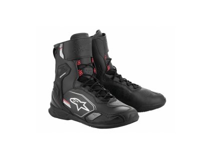 Boty SUPERFASTER, ALPINESTARS (černá/šedá/červená) 2025