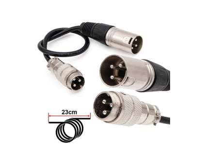 Kabelová redukce GX16 na XLR