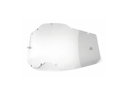 Plexi Racecraft 2/Accuri 2/Strata 2, Q-TECH (čiré, Anti-fog)