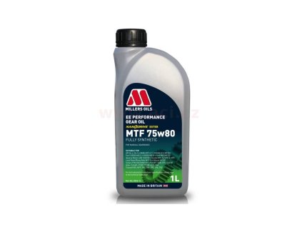 MILLERS OILS převodový olej plně syntetický s nanočásticemi EE Performance MTF 75w80 1l