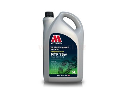 MILLERS OILS převodový olej plně syntetický s nanočásticemi EE Performance MTF 75w 5l