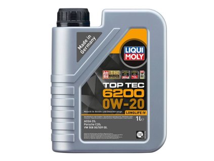 LIQUI MOLY Top Tec 6200 0W-20, syntetický motorový olej 1 l