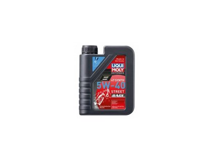 LIQUI MOLY Motorbike 4T Synth 5W40 Street Race, plně syntetický motorový olej 1 l