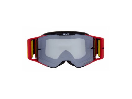 Brýle TORP, RedBull Spect (černé/bílé matné, plexi červené zrcadlové)