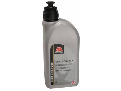 MILLERS OILS CRX LS 75W-90 NT - plně syntetický olej pro sekvenční, bezsynchronní převodovky a samosvorné diferenciály 1 l