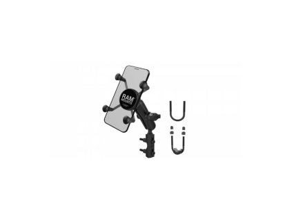 Kompletní sestava držáku X-Grip s uchycením na objímku brzdové/spojkové páčky/řidítka motocyklu, RAM Mounts
