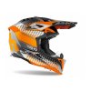Přilba AVIATOR 3.0 Wave, AIROH (oranžová/chrom) 2022