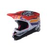 Přilba SUPERTECH S-M10 edice TROY LEE DESIGNS, ALPINESTARS (oranžová/žlutá/fialová/bílá/černá)