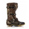 Boty TECH 10 limitovaná edice SQUAD, ALPINESTARS (tmavě hnědá/zlatá/černá)