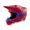 Přilba S-M5 ACTION 2, ALPINESTARS (červená fluo/modrá) 2025