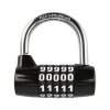 Zámek U profil 5-DIGIT, OXFORD (průměr čepu 7 mm, černý)