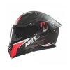 Přilba N401 Crower, NOX (černá matná, červená) 2025