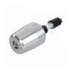 Závaží řídítek BAR END s redukcí pro vnitřní průměr 13 a 18 mm (vnější 22 a 28,6 mm), OXFORD (stříbrné, pár)