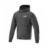 Bunda RADIUM TECH HOODIE, ALPINESTARS (černá/bílá) 2026