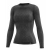 Funkční triko s dlouhým rukávem K-DRY, dámské TECSO (tmavě šedá)