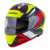 Přilba Aero Drome, CASSIDA (modrá met./žlutá/oranžová/červená/bílá) 2026