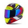 Přilba Aero Drome, CASSIDA (modrá met./žlutá/oranžová/červená/bílá) 2026