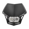 UNI přední maska včetně světla V-Face FULL LED, RTECH (černá)