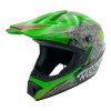 Dětská cross helma Mejia - Světle zelená