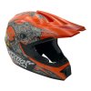 Dětská cross helma Mejia - Oranžová