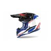 Přilba AVIATOR 3 Push, AIROH (modrá/červená) 2025
